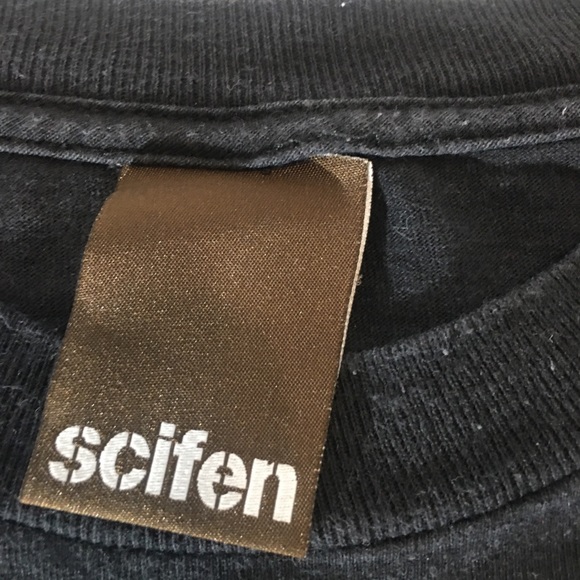 Vintage 90s Scifen what! shirt-size Large - Picture 5 of 6